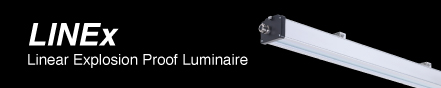 چراغ خطی ضدانفجار LINEx تایپ e